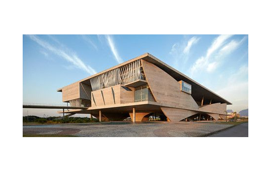 生態建筑美學與塑木復合材料