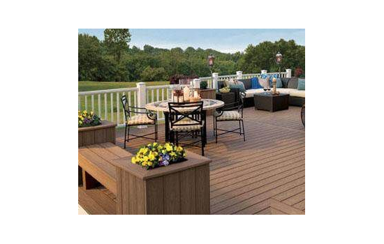 城市景觀建設的發展為塑木材料提供了市場