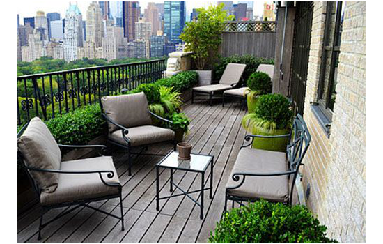 陽臺設計改造塑木材料顯優勢